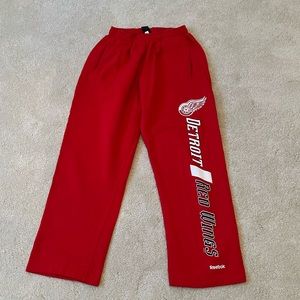 Detroit redwings sweatpants men’s medium